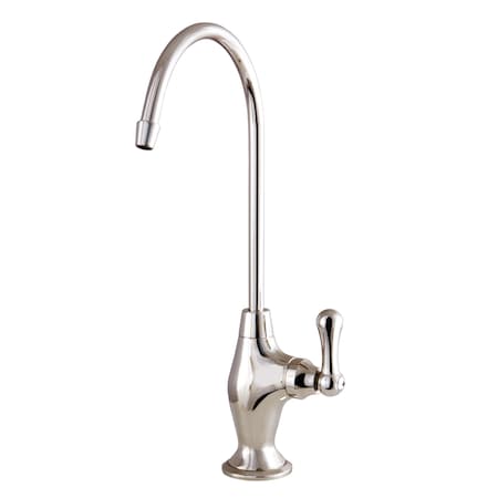 Kingston Brass 1/4 Turn Water Filtration Faucet, Polished Nickel KS3196AL